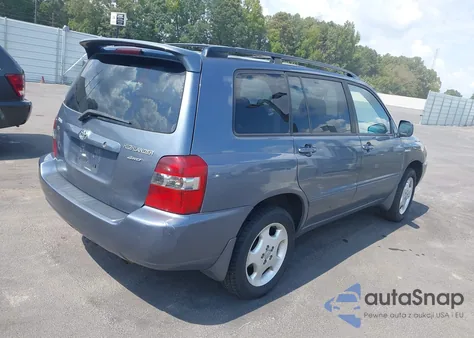 2004 Toyota Highlander Limited V6 z USA, uszkodzony, nr VIN JTEEP21A540031153